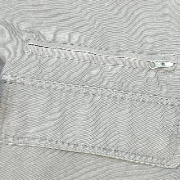 Fay Heavy Canvas Chore Coat Gray XL Snap in Liner  Fire Hook/ Lobster Claw - Picture 6 of 9